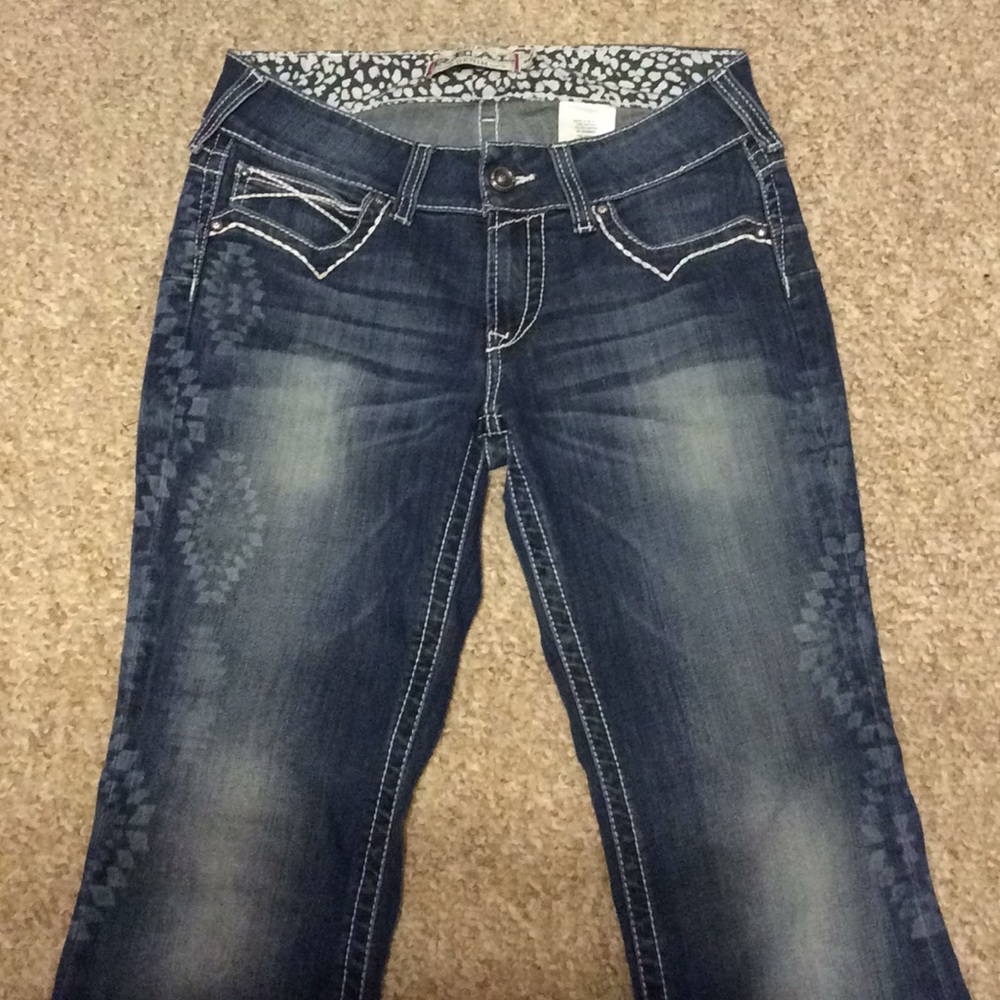 Ariat Aztec print jeans size